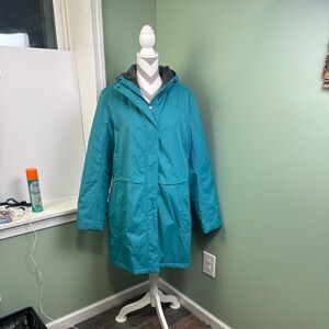 L.L. Bean Teal winter coat XL Reg